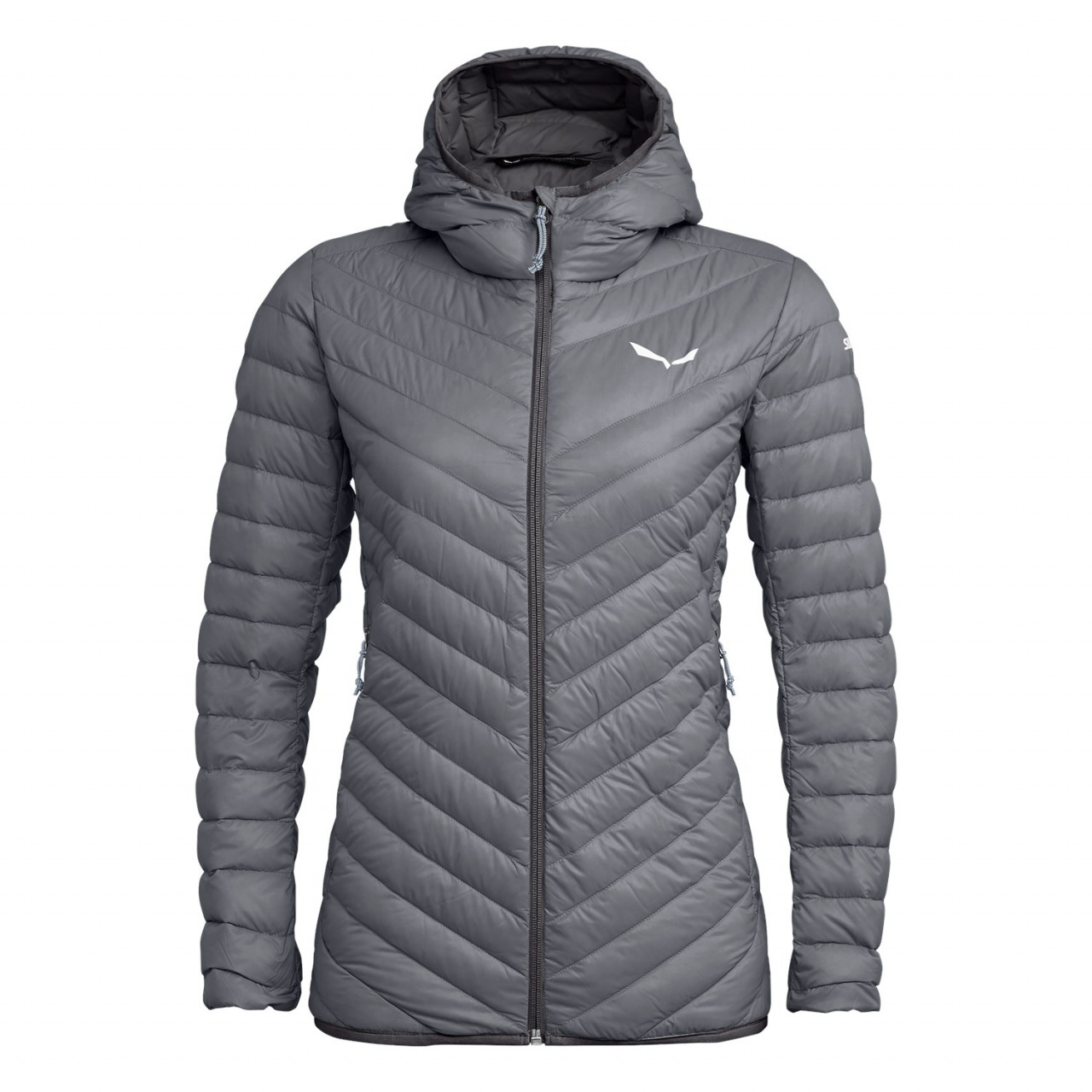 Chaqueta Plumas Mujer Chile - Salewa Lagazuoi 3 - Gris - TFWN-07482